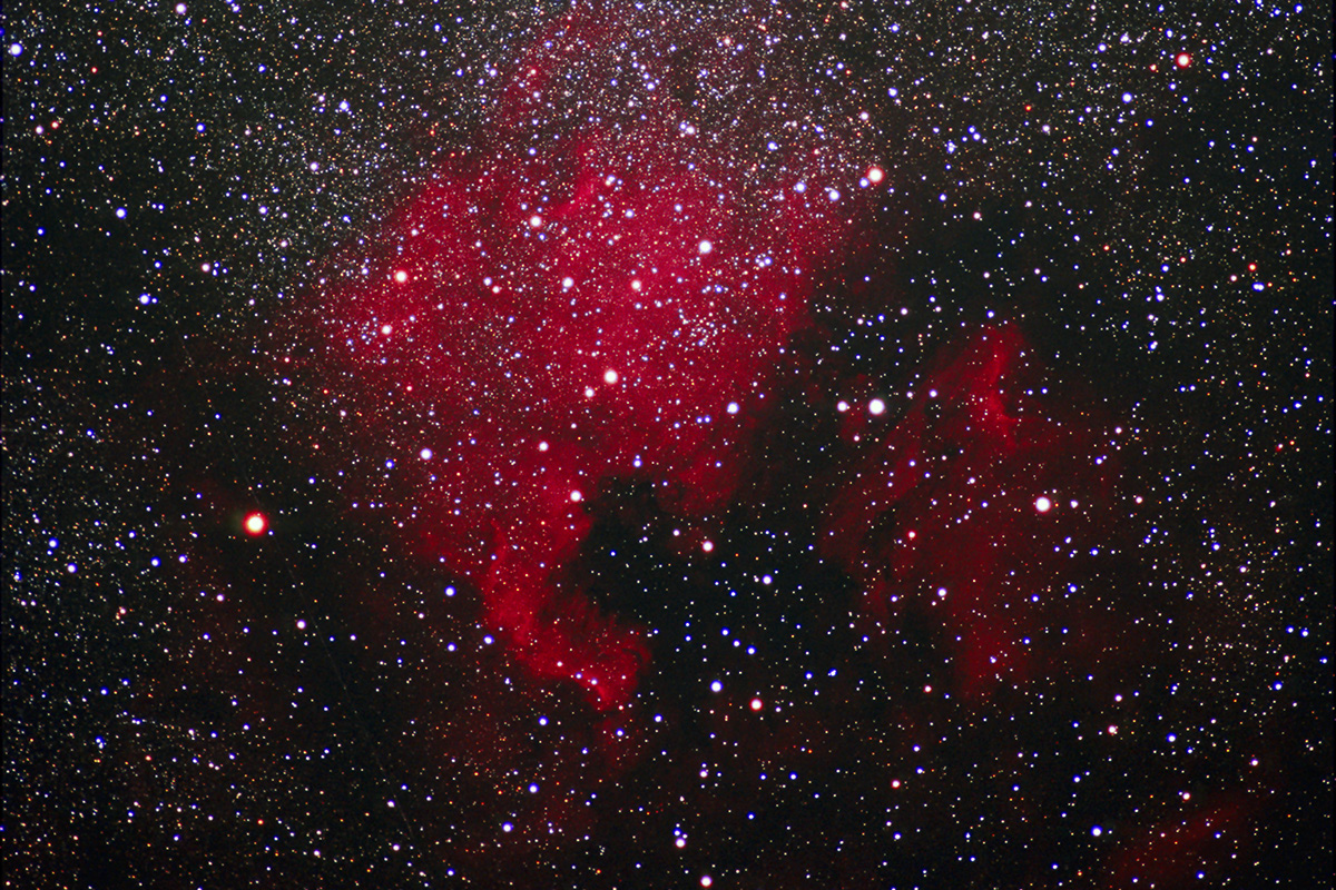 NGC 7000 North American Nebula IC 5067 Pelican Nebula - Astrophography